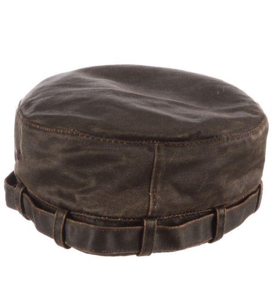 Weathered Cotton Cadet Cap | American Holly Brown