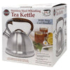 Whistling Tea Kettle Stainless Steel with Wood Handle