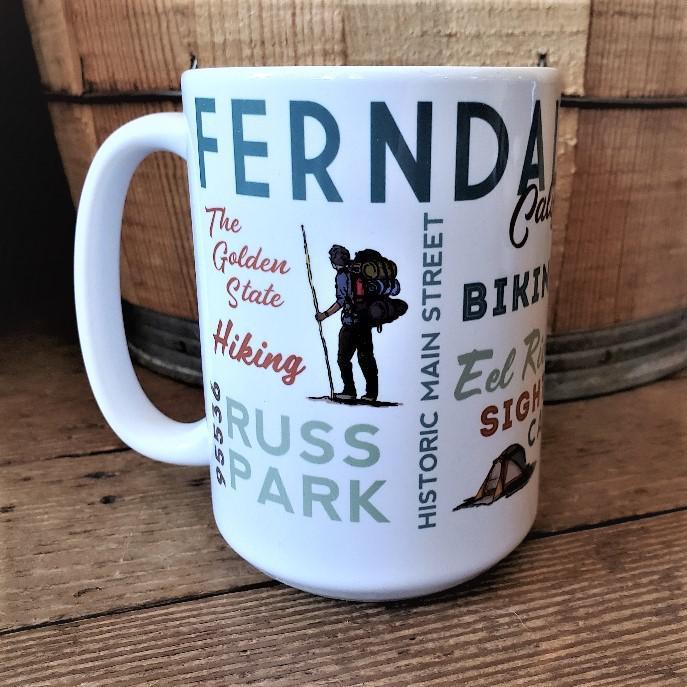 Ferndale Mug White