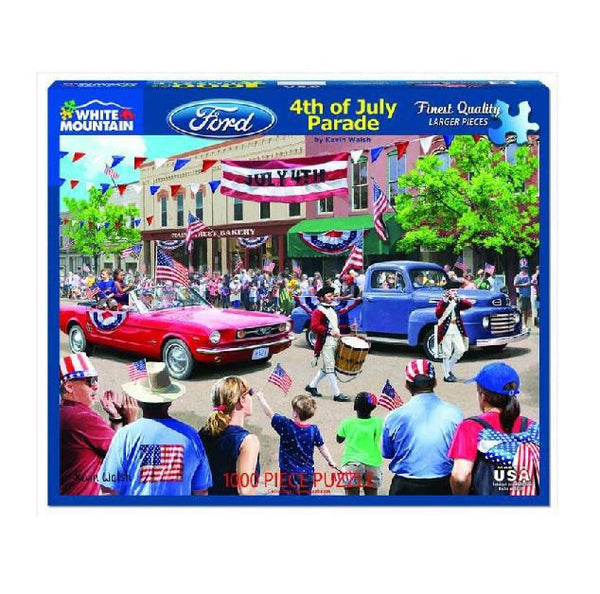 White Mountain Jigsaw Puzzle | 4th of July Fireworks 1000 Piece