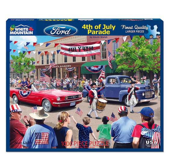 White Mountain Jigsaw Puzzle | 4th of July Parade 1000 Piece