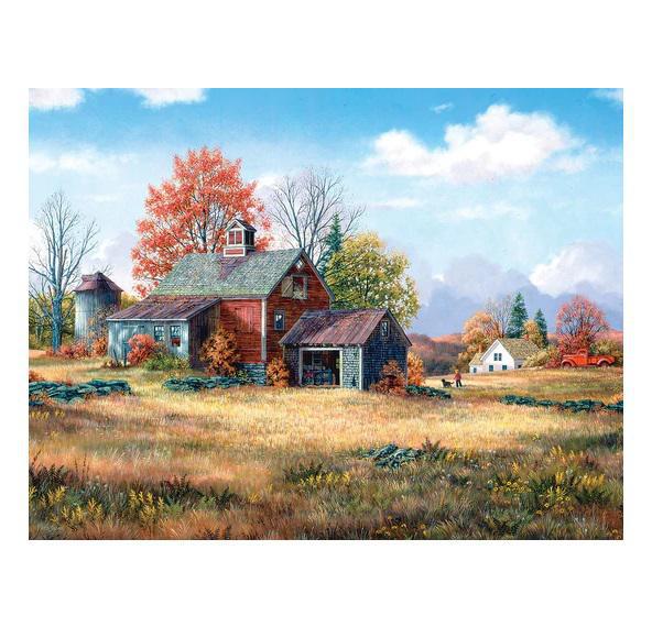 White Mountain Jigsaw Puzzle | Afternoon Walk 1000 Piece
