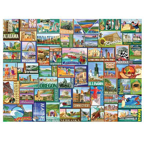 White Mountain Jigsaw Puzzle | America 1000 Piece