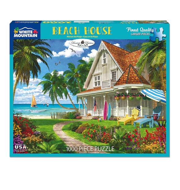 White Mountain Jigsaw Puzzle | Beach House 1000 Piece