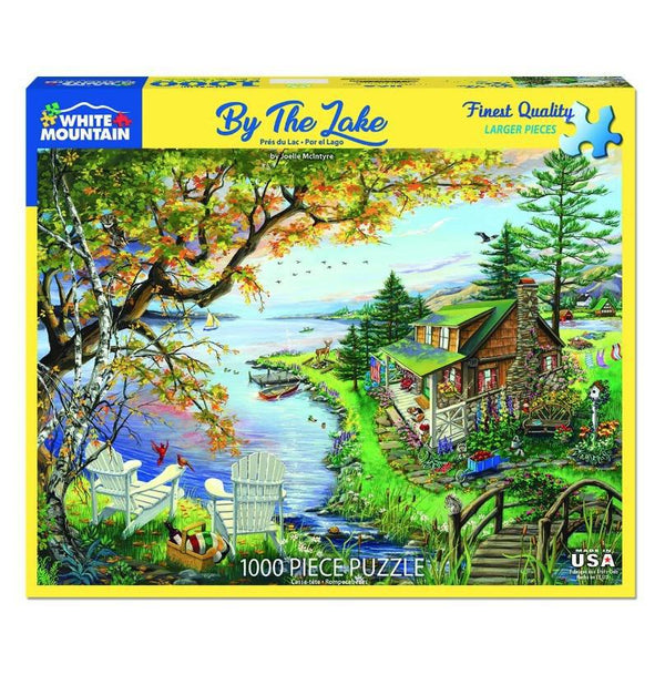 White Mountain Jigsaw Puzzle | By The Lake 1000 Piece