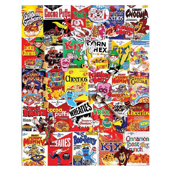 White Mountain Jigsaw Puzzle | Cereal Boxes 1000 Piece