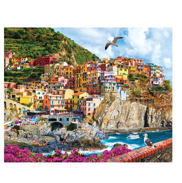 White Mountain Jigsaw Puzzle | Cinque Terra, Italy 1000 Piece