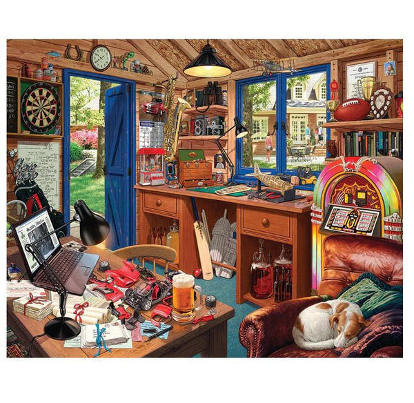 White Mountain Jigsaw Puzzle | Dad's Hideaway 1000 Piece