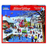 White Mountain Jigsaw Puzzle | Festive Village 1000 Piece