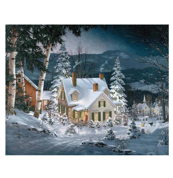 White Mountain Jigsaw Puzzle | Friends in Winter 1000 Piece