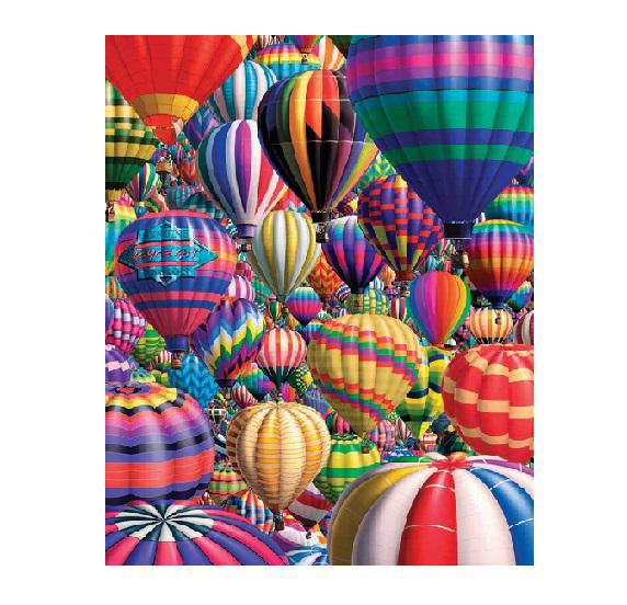 White Mountain Jigsaw Puzzle | Hot Air Balloons 1000 Piece