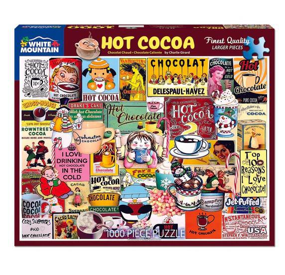 White Mountain Jigsaw Puzzle | Hot Cocoa 1000 Piece