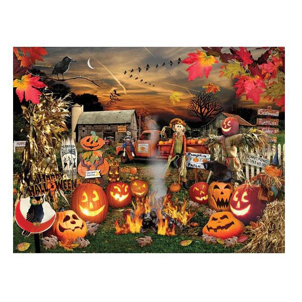 White Mountain Jigsaw Puzzle | Jack-O-Lanterns 1000 Piece