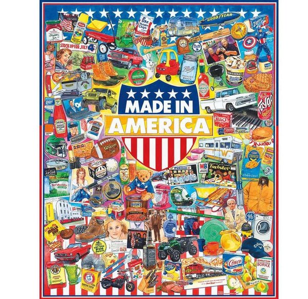 White Mountain Jigsaw Puzzle | Made in America 1000 Piece