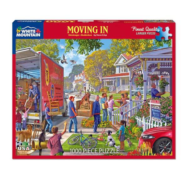 White Mountain Jigsaw Puzzle | Moving In 1000 Piece