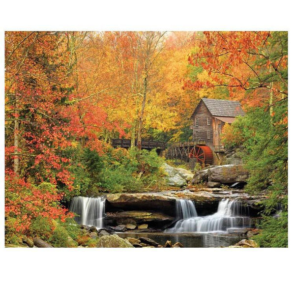 White Mountain Jigsaw Puzzle | Old Grist Mill 1000 Piece