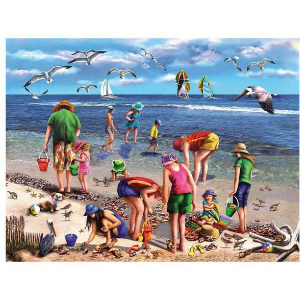White Mountain Jigsaw Puzzle | Shell Seekers 550 Piece
