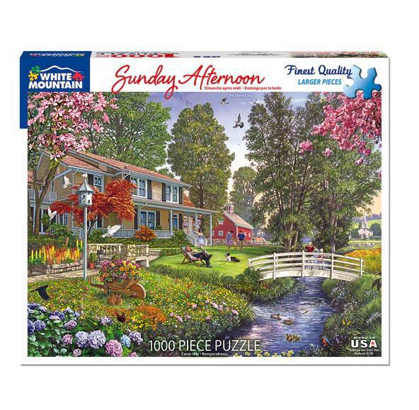 White Mountain Jigsaw Puzzle | Sunday Afternoon 1000 Piece