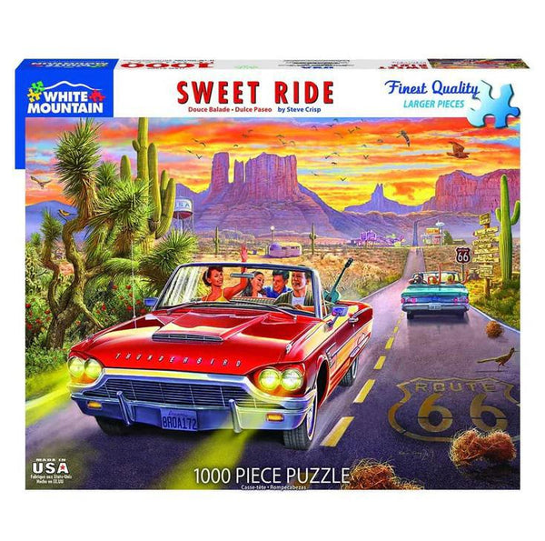 White Mountain Jigsaw Puzzle | Sweet Ride 1000 Piece