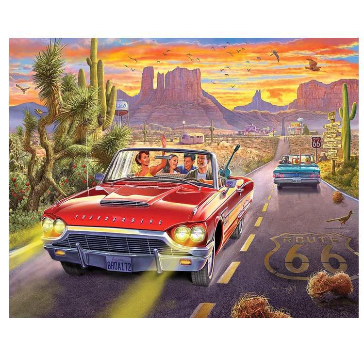 White Mountain Jigsaw Puzzle | Sweet Ride 1000 Piece