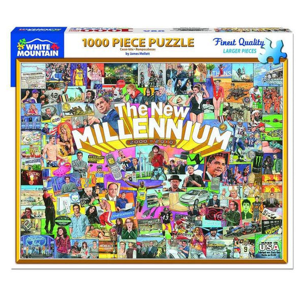 White Mountain Jigsaw Puzzle | The New Millennium 1000 Piece