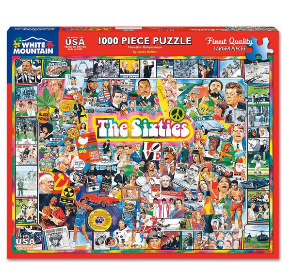 White Mountain Jigsaw Puzzle | The Sixties 1000 Piece