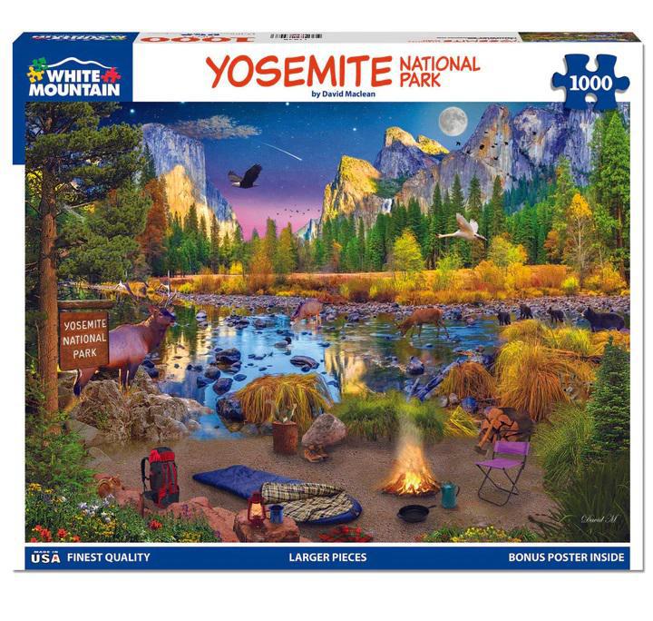 White Mountain Jigsaw Puzzle | Yosemite 1000 Piece