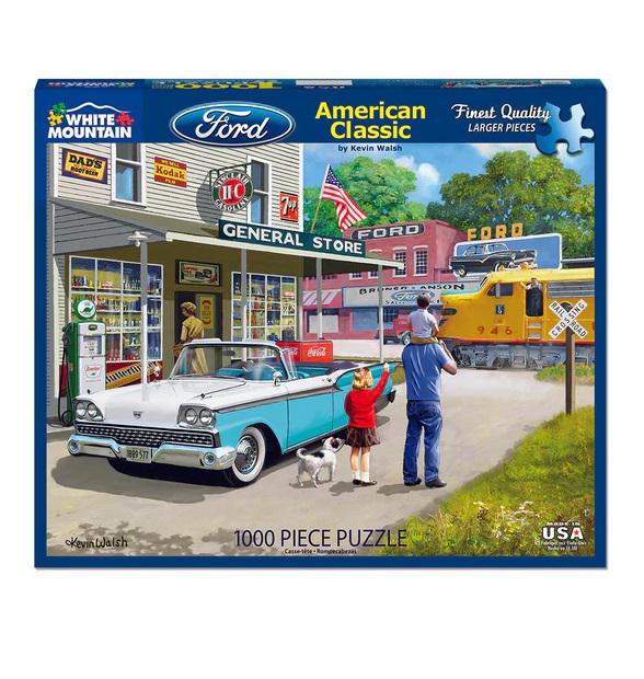 White Mountain Jigsaw Puzzles | American Classics 1000 Piece