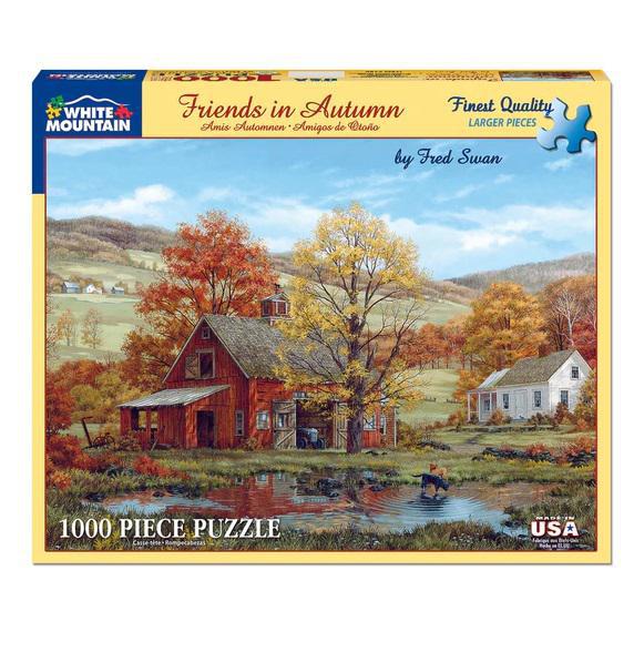 White Mountain Jigsaw Puzzles | Friends in Autumn 1000 Piece