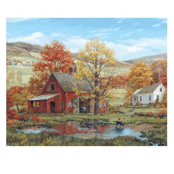 White Mountain Jigsaw Puzzles | Friends in Autumn 1000 Piece