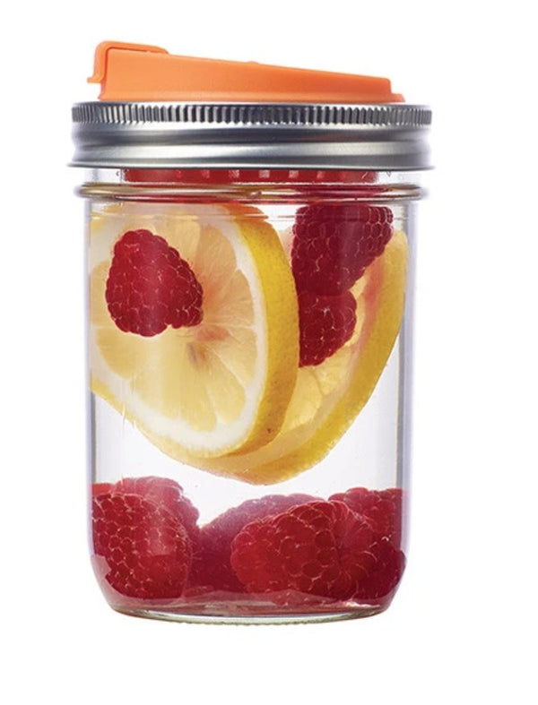Fruit Infusion Mason Jar Lid by Jarware Wide Mouth Lid