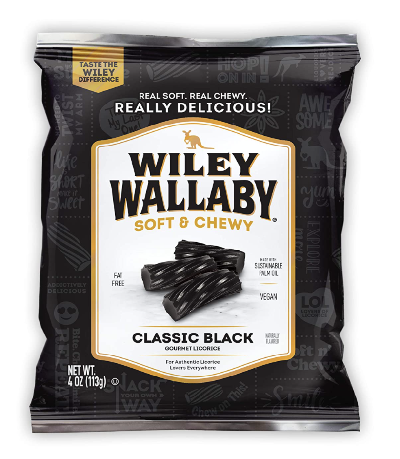 Wiley Wallaby Soft & Chewy Gourmet Australian Licorice