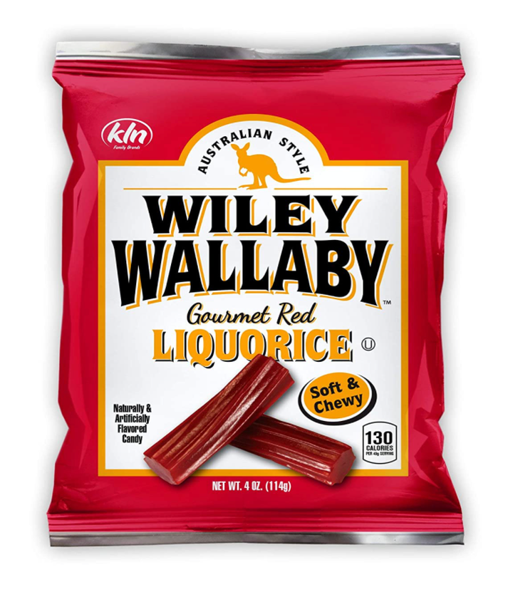 Wiley Wallaby Soft & Chewy Gourmet Australian Licorice