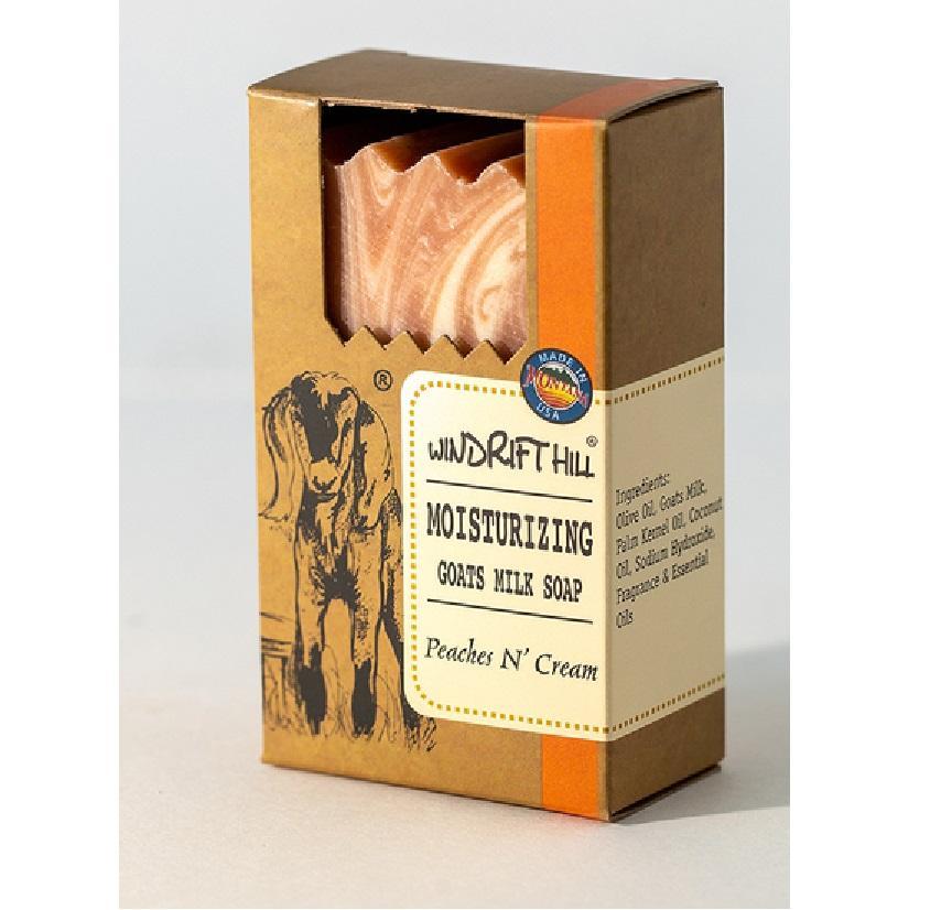 Windrift Hill Moisturizing Goat Milk Soap | Peaches 'n Cream