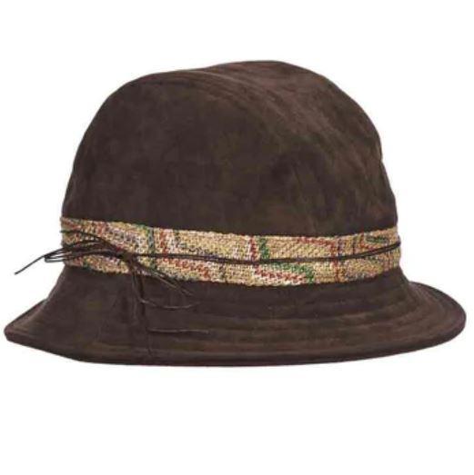 Women's Faux-Suede Bucket Hat