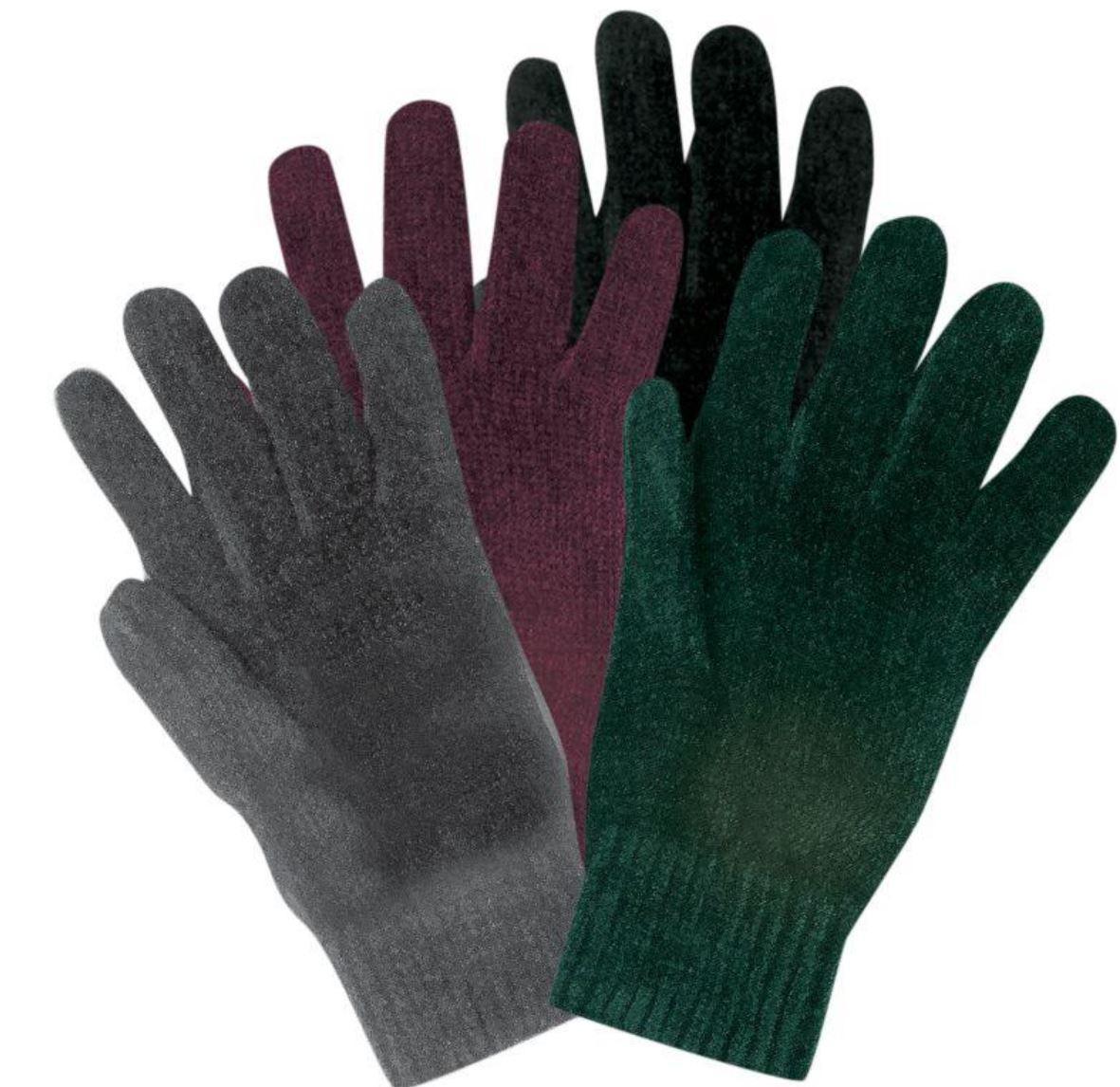 Women's Stretch Chenille Gloves