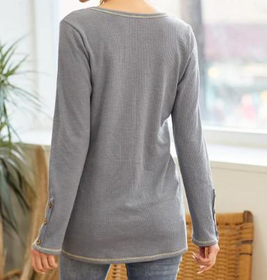 Women's Vivienne Thermal Top | Denim