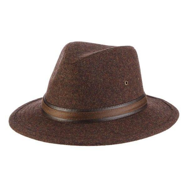 Wool Blend Hoagy Safari Hat