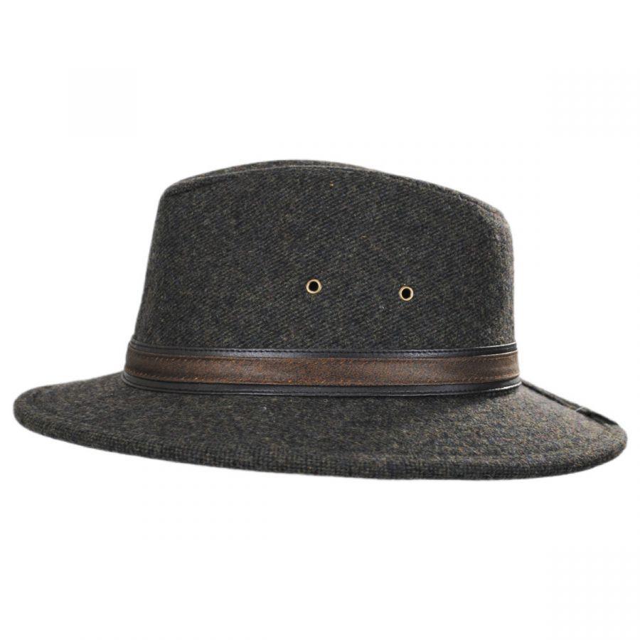 Wool Blend Hoagy Safari Hat