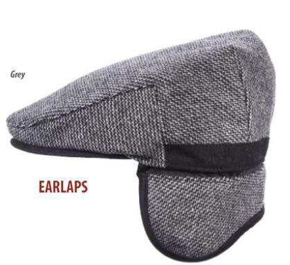 Wool Blend Ivy Cap with Ear Flap