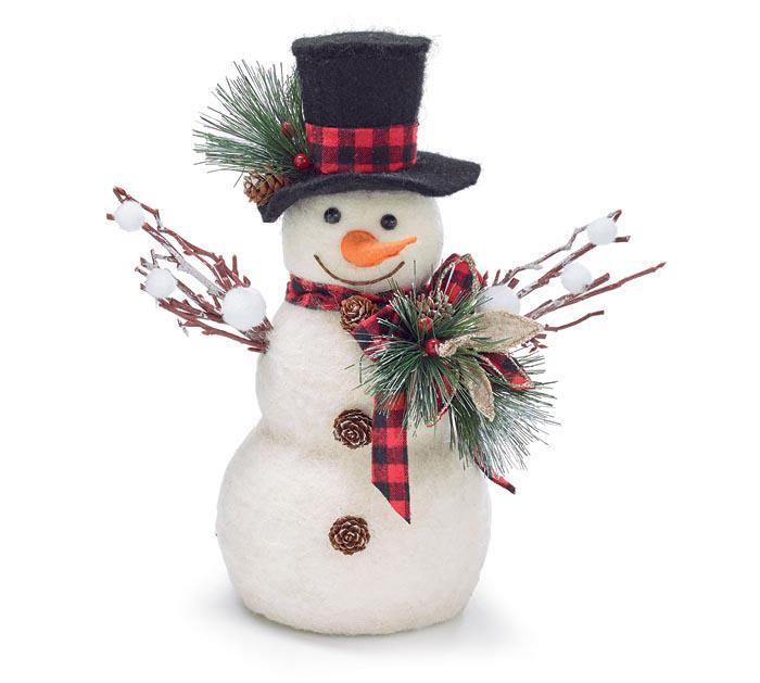 Wool Snowman Décor