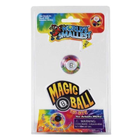 World’s Smallest Tie Dye Magic 8 Ball