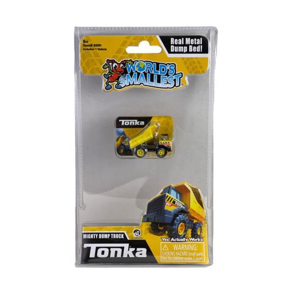 World’s Smallest Tonka Mighty Dump Truck