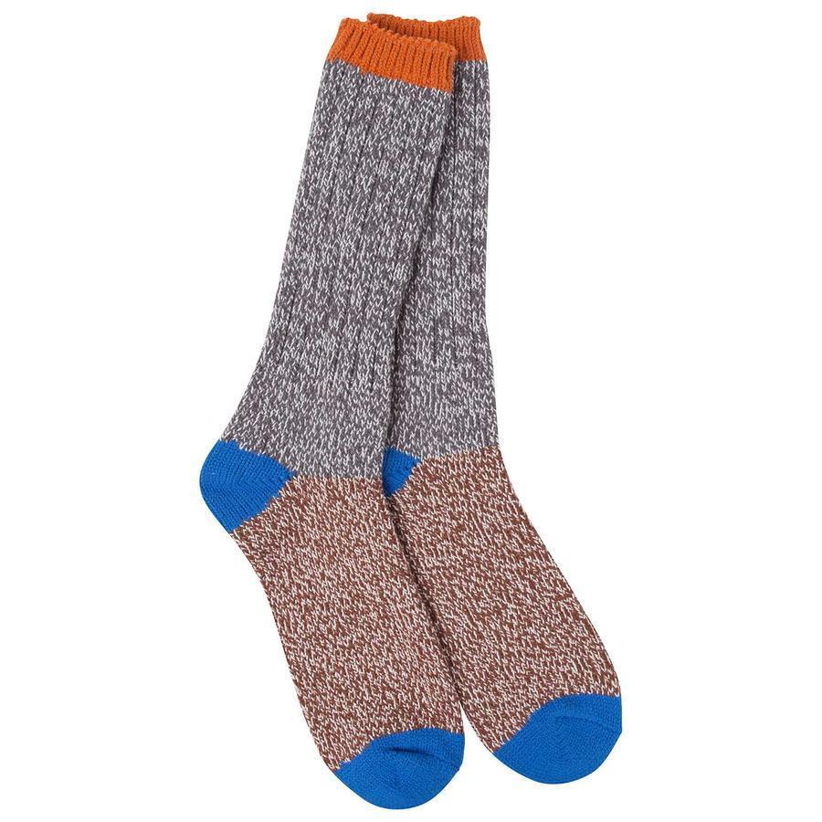 World's Softest® Men's 1902 Metro Crew Ragg Seaboard Colorblock