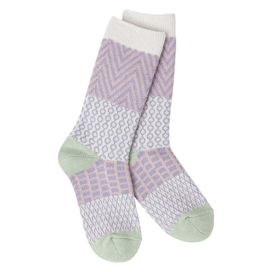 World's Softest® Mouse Creek Children's Crew Sock Rainy Day