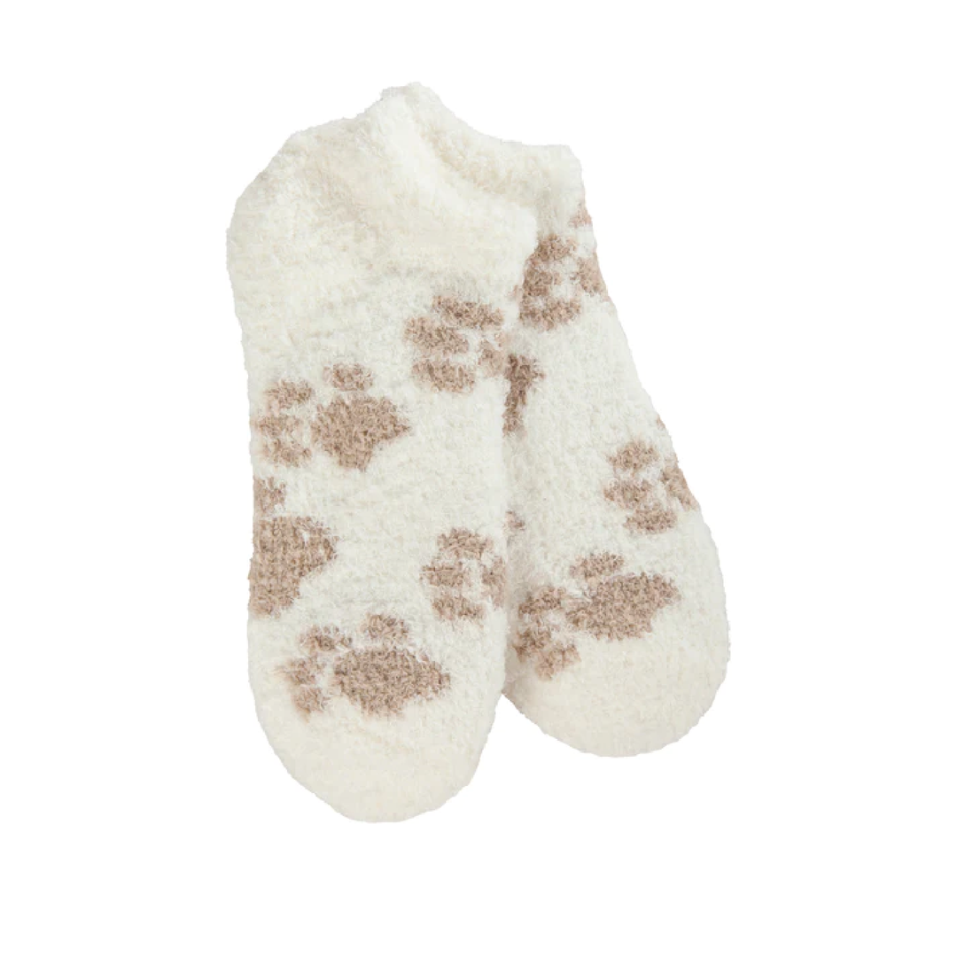 World's Softest® Socks Cozy Low | Stone Paw