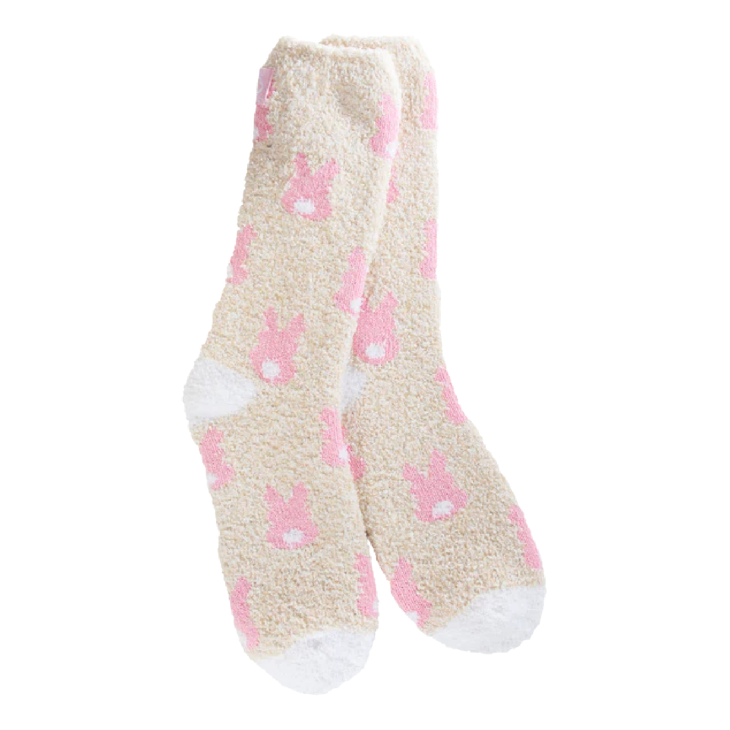 World's Softest® Socks Holiday Easter Cozy Crew | Bunny Hop