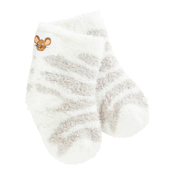World's Softest Socks Mouse Creek Snug Infant Cozy Crew | Tiger