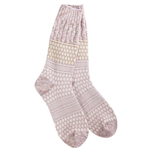 World's Softest® Socks Weekend Gallery Textured Crew | Nirvana