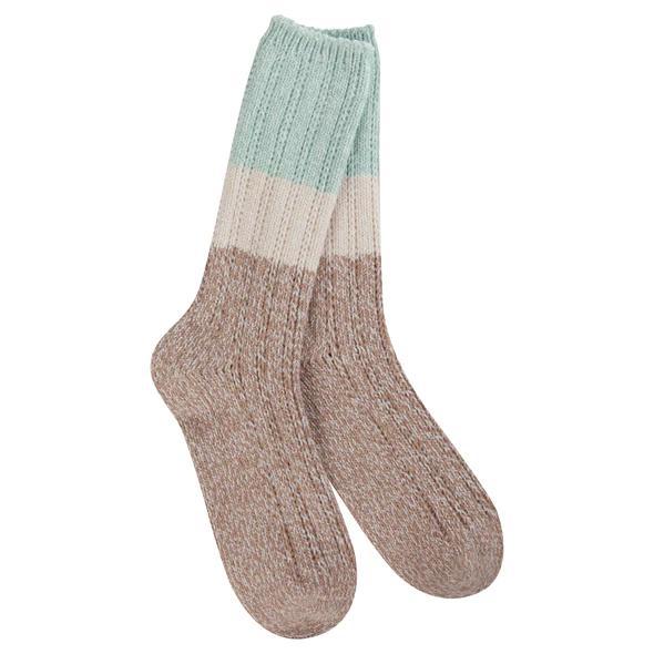 World's Softest® Socks Weekend Pointelle Crew | Frosty